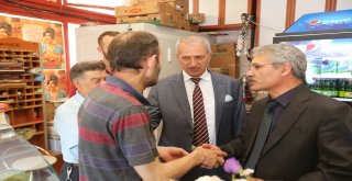 Kaymakam Çelikkaya Ve Başkan Dişliden 15 Temmuz Gazilerine Ziyaret