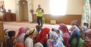 Kuran Kursu Öğrencilere Trafik Eğitimi