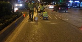 Yaya Geçidinin Çizgileri Yenilendi