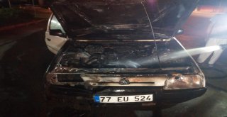 Lpgli Araç Benzin Koyunca Alev Alev Yandı