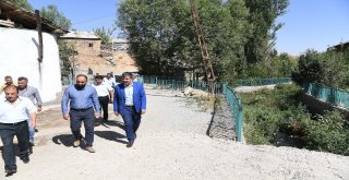 Başkan Asya, Çalışma Alanlarında İncelemelerde Bulundu