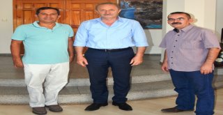 Muhtar Adaylarından Başkan Atabaya Ziyaret