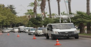 Kuralsız Sürücüleri Drone Yakaladı, Polis Ceza Yazdı