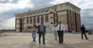 Vali Azizoğlu İnşaatları İnceledi