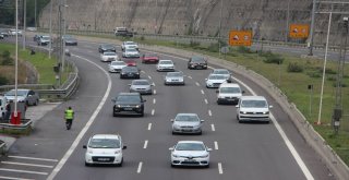 Bolu Dağında Trafik Durma Noktasına Geldi