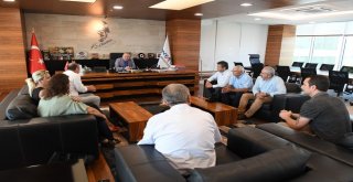 Sendika Genel Başkanlarından Böceke Teşekkür