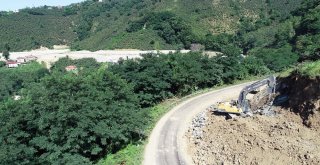 Ordu-Kabadüz Karayolu Çalışmaları Sürüyor