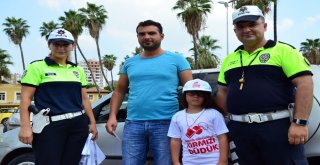 Çocuklar ‘Kırmızı Düdük İle Ebeveynlerini Trafikte Uyaracak