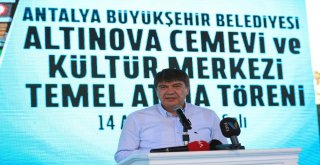 Altınova Cemevinin Temeli Atıldı