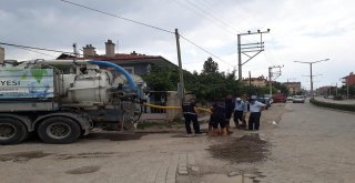 Şuhutta Yağmur Suyu İsale Hattı Çalışmaları Tamamlandı