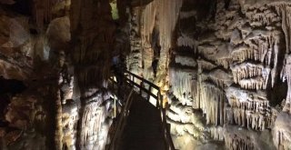 Karaca Mağarası Mart Başından Bu Yana Yaklaşık 55 Bin Turisti Ağırladı