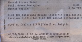 Komşusuna Yardım Eden Vatandaşa 1 Kuruşluk Şok