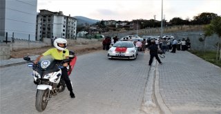 Fırat Kalkanı Şehidinin Kardeşine Polisten Düğün Konvoyu