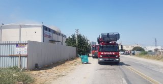 Denizlide Mobilya Atölyesinde Yangın