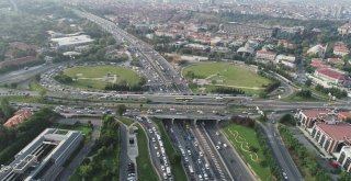 Bayramı Tatili Dönüşü Trafik Yoğunluğu