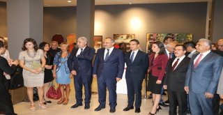 Tcmb Sanat Koleksiyonunda Yer Alan Eserler Malatyada Sergilendi