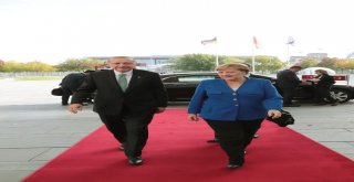 Cumhurbaşkanı Erdoğan, Merkel İle Görüştü