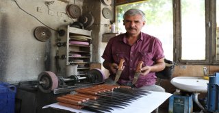 (Özel) El Yapımı Sivas Bıçağına Bayram Öncesi Yoğun Talep