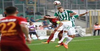 Spor Toto Süper Lig: Bursaspor: 0 - Kayserispor: 0 (İlk Yarı)