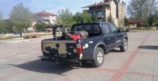 Hisarcık Belediyesinden İlaçlama Çalışması