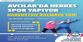 Avcılarda Vatandaşlarla Birlikte Egzersiz Programı