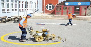 Ankara Büyükşehirden Çocuklar İçin Oyun Çizgileri