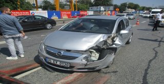 (Özel) Kadıköydeki Zincirleme Kazada Trafik Felç Oldu
