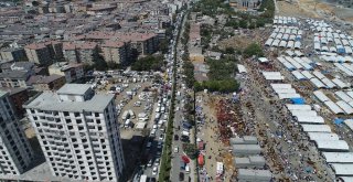 Sultangazideki Kurban Satış Ve Kesim Alanı Doldu Taştı