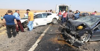 Diyarbakırda Trafik Kazası: 1 Ölü, 2Si Ağır 9 Yaralı