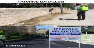 İpekyolu Belediyesinin Yol Çalışmaları