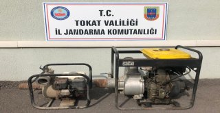 Tokatta Su Motorlarını Çalan Hırsız Yakalandı