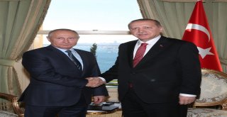 Cumhurbaşkanı Erdoğan, Putin İle Bir Araya Geldi