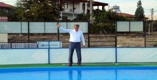 Beypazarında Çocuklara Ücretsiz Yüzme Eğitimi