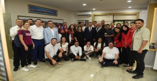 Başkan Yılmaz Personelleriyle Bayramlaştı