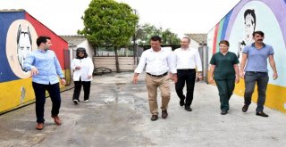 Başkan Sarıkurt, Hayvan Bakımevini Ziyaret Etti