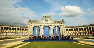 Cumhurbaşkanı Erdoğan, Nato Zirvesinde Aile Fotoğrafına Katıldı