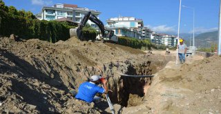 ALANYA'DA OBA ÇARŞAMBA'YA KANALİZASYON