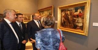 Tcmb Sanat Koleksiyonunda Yer Alan Eserler Malatyada Sergilendi