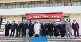 İlk Defa Bir Diyanet İşleri Başkanı Tunceliye Geldi, Cuma Namazını Kıldırdı