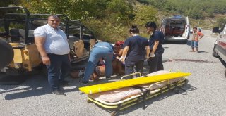 Antalyada Turistleri Taşıyan Safari Cipi Kaza Yaptı: 1 Ölü, 5 Yaralı