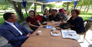 Rektör Bağ, Paüyü Tercih Eden Öğrencileri Karşıladı