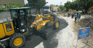 Büyükşehir asfalt çalışmalarını kararlılıkla sürdürüyor