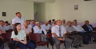 Kaymakam İrdelpten Muhtarlar Toplantısı