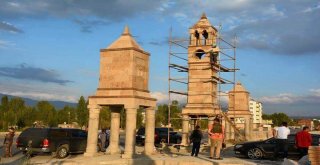 Güroymakta Osmanlı Mimarisi Sütunlar Yapıldı
