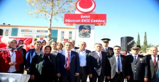 Afrin Şehidi Oğuzcan Ekizin Adı Caddeye Verildi