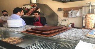 Kaymakam Özcan, Esnaf Ziyaretinde