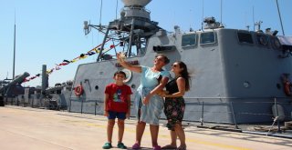 Bodrumda Savaş Gemisine Akın Ettiler