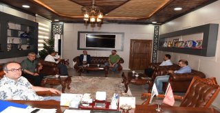 Başkan Asya, Dap İdaresi Başkanı Demiri Ağırladı