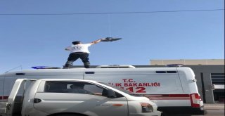 112 Çalışanı Bu Kez İnsan Hayatını Değil Güvercinin Canını Kurtardı