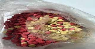 Yoğurdun İçine Gizlenmiş 690 Uyuşturucu Hap Ele Geçirildi